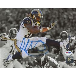 Todd Gurley II Signed Rams 8x10 Photo (PSA COA)
