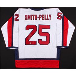 Devante Smith-Pelly Signed Capitals Jersey (JSA COA)