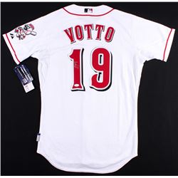 Joey Votto Signed Reds Authentic Majestic Jersey (JSA Hologram)