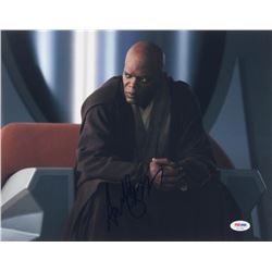 Samuel L. Jackson Signed "Star Wars" 11x14 Photo (PSA COA)