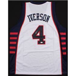 Allen Iverson Signed Team USA Jersey (JSA COA)