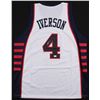 Image 1 : Allen Iverson Signed Team USA Jersey (JSA COA)