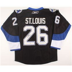 Martin St. Louis Signed Lightning Jersey (SGC COA)