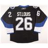 Image 1 : Martin St. Louis Signed Lightning Jersey (SGC COA)