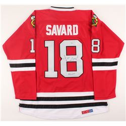 Denis Savard Signed Blackhawks Jersey (SGC Authentic)