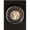 Image 2 : 1963 UNCIRCULATED CANADIAN SILVER DOLLAR .800 SILVER