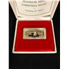 Image 3 : FRANKLIN MINT CHRISTMAS INGOT WAITING FOR SANTA  .925 STERLING SILVER 500 GRAINS {32.39} GRAMS