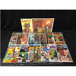 COMIC BOOK LOT (INDIANA JONES/ THE FLINTSTONES/ SCOOBY DOO)