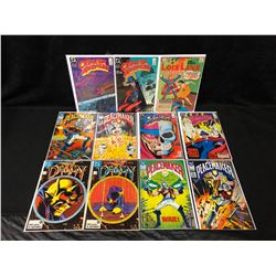 COMIC BOOK LOT (DEMON/ LOIS LANE/ CRIMSON AVENGER...)