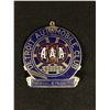 Image 1 : 1920'S DETROIT AUTOMOBILE CLUB AAA BRASS CAR BADGE