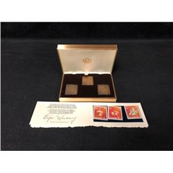 LIMITED EDITION 1976 SUMMER OLYMPICS STAMP SCULPTURES