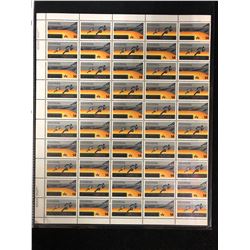 CANADIAN XI COMMONWEALTH GAMES UNCUT STAMPS SHEET