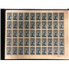 Image 1 : CANADIAN FOUR CENTS UNCUT STAMPS SHEET