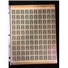 Image 1 : CANADIAN ONE CENT UNCUT STAMPS SHEET