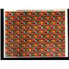 Image 1 : 1954 CHRISTMAS GREETINGS UNCUT STAMPS SHEET