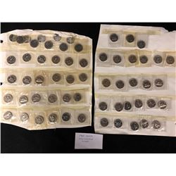 1965 CANADIAN UNCIRCULATED NICKELS