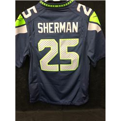 RICHARD SHERMAN SEATTLE SEAHAWKS FOOTBALL JERSEY