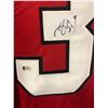Image 2 : ANTON FORSBERG SIGNED BLACK HAWKS JERSEY (BECKETT COA)