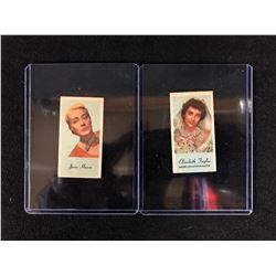 1950 PEERLESS WEIGHING AND VENDING MACHINE CORP. TRADING CARDS (ELIZABETH TAYLOR/ JUNE HAVOC)