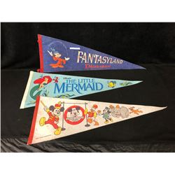 WALT DISNEY PENNANT LOT