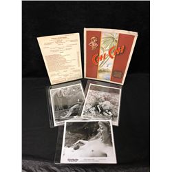 MISC. LOT (PHOTO'S/ VINTAGE MENUS)