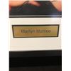 Image 2 : MARILYN MONROE 26" X 22" DOUBLE MATTED & FRAMED PHOTO (VERY RARE)