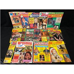 VINTAGE WRESTLING MAGAZINES LOT