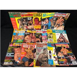 VINTAGE WRESTLING MAGAZINES LOT