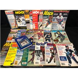 VINTAGE HOCKEY MAGAZINE LOT