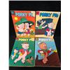 Image 1 : VINTAGE PORKY PIG COMIC BOOK LOT (DELL COMICS)