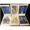 Image 1 : NATIVE ART PRINT LOT BY HUBERT BILLY (12" X 18")