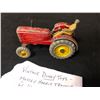 Image 2 : VINTAGE DINKY TOYS MASSEY HARRIS TRACTOR W/ DRIVER (MADE IN ENGLAND)