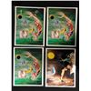 Image 1 : JUSTIN GEDAK ABSTRACT PRINTS LOT (12" X 18")