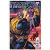 Image 1 : Stan Lee Signed 2017 "Thanos" Issue #9 Marvel Comic Book (Lee COA)