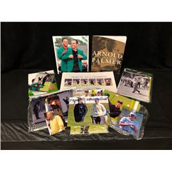 GOLF MEMORABILIA LOT (BOOKS/ PHOTOS...)