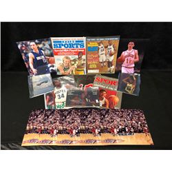 BASKETBALL MAGAZINES/ PHOTOS LOT