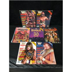 VINTAGE WWF WRESTLING MAGAZINES LOT