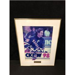 WAYNE GRETZKY FAREWELL YEAR FRAMED PHOTO