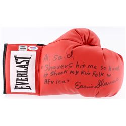 Earnie Shavers Signed Everlast Boxing Glove (PSA COA & Earnie Shavers Hologram)