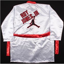 Roy Jones Jr. Signed Boxing Robe (JSA COA)