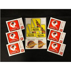 VINTAGE VANCOUVER SPORTS TEAMS DECALS LOT