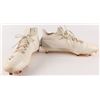 Image 1 : Adeiny Hechavarria Signed Pair of Game-Used Baseball Cleats (Celebz Direct LOA)