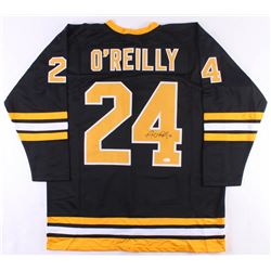 Terry O'Reilly Signed Bruins Captain Jersey (JSA COA)