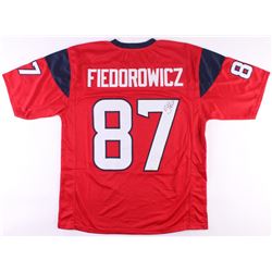C. J. Fiedorowicz Signed Texans Jersey (JSA COA)