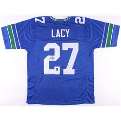 Eddie Lacy Signed Seahawks Jersey (JSA COA & Lacy Hologram)