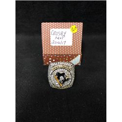 2016-17 SIDNEY CROSBY STANLEY CUP RING  MVP  (AAA REPLICA)