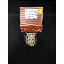 1992 TROY AIKMAN SUPERBOWL RING  DALLAS COWBOYS  (AAA REPLICA)
