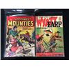 VINTAGE COMIC BOOK LOT (NORTHWEST MOUNTIES/ WYATT EARP)