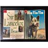 Image 1 : DELL COMIC BOOK LOT (SIR LANCELOT/ RIN TIN TIN)