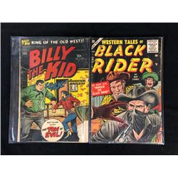 COMIC BOOK LOT (BILLY THE KID/ BLACK RIDER)